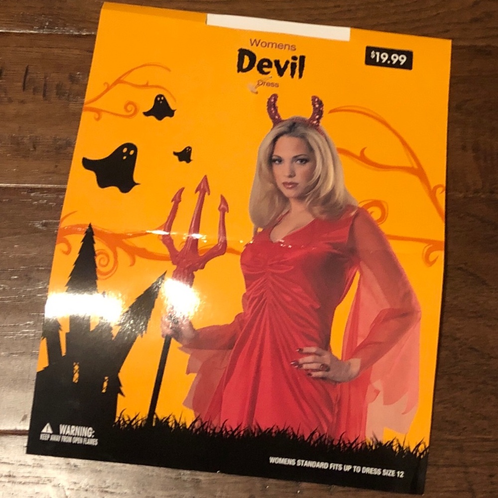 Devil costume NWT Halloween!!!
